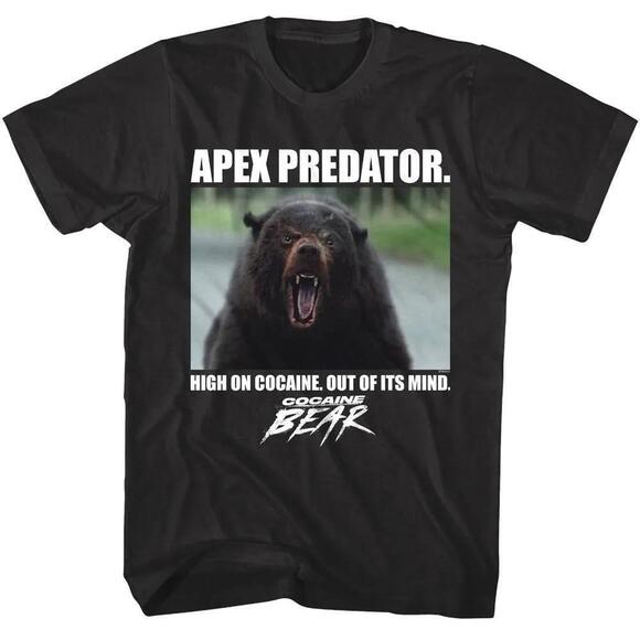 Jami
L Other - Cocaine Bear Apex Predator Graphic Horror Comedy Film Fan Gift T-Shirt